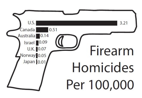 Violence in America: Guns under Violence