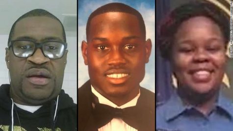 This image depicts George Floyd (left), Ahmaud Arbery (middle) and Breonna Taylor (Right)

Source: CNN
