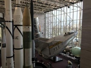 The Smithsonian Air and Space Museum in D.C. has rovers, rockets and space capsules on display.