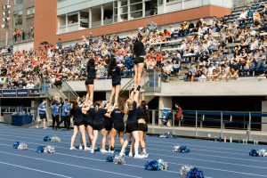 Many cheerleaders deal with claims that say their sport is not real and is often upsetting for them.