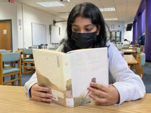 Junior Anusha Kuruganty reads the third book in The Summer I Turned Pretty trilogy by Jenny Han