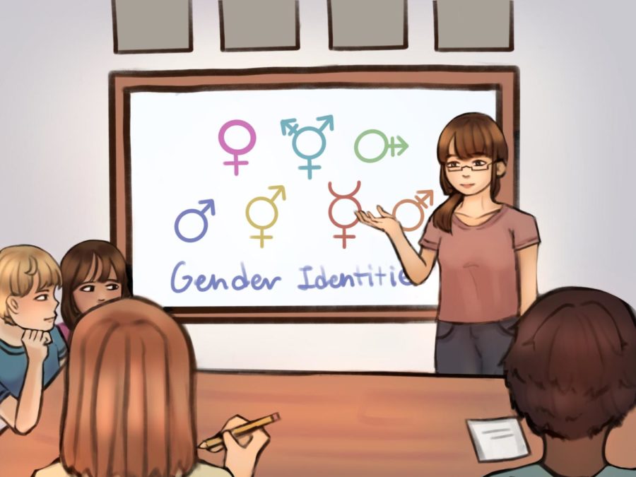 The revisions to the FLE curriculum would entail co-educational classes, much like the one depicted above, on topics ranging from gender and sexual identity to the menstrual cycle. These changes stand in stark contrast to the gender-separated and less comprehensive instructional methods of years past—all the while empowering and accommodating the entire student body.