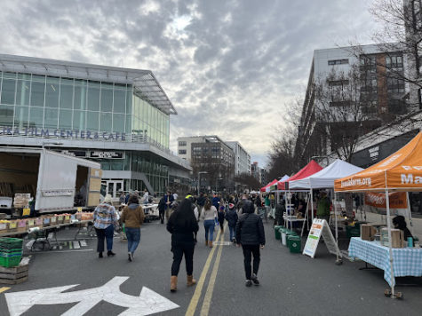 Mosaic District holds a farmer’s market every Sunday from 9:30-2:00p.m.