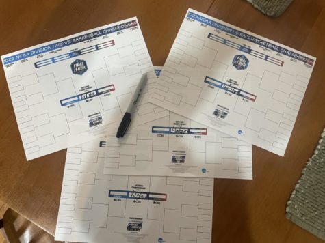 The many different options of winners in the March Madness brackets. The fight to get to a perfect bracket will continue with the 64 options this year. 