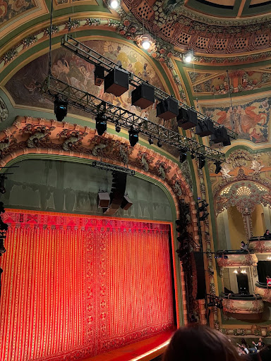 Freshman Claire Youk arrives early to the New Amsterdam Theatre in New York City to see the stage set up and crowd arriving. Youk watched the Disney classic, “The Lion King” on Broadway in New York City during winter break. This Broadway show, along with many others, will be touring this summer to the Kennedy Center Opera House bringing popular storylines and well-known classics to the D.C. public.